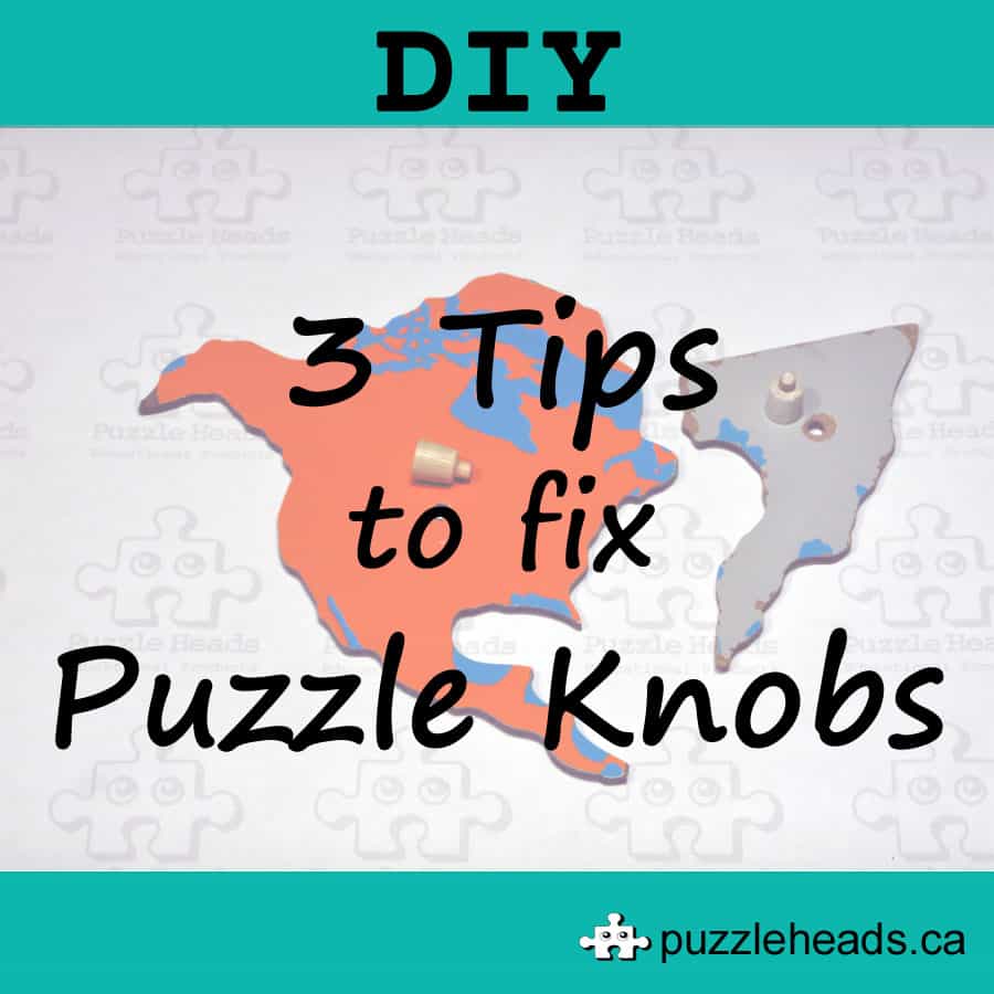DIY 3 Tips to Fix Puzzle Knobs
