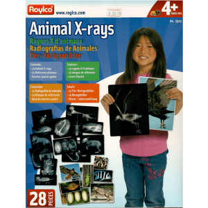 Roylco animal x-rays kit package front.