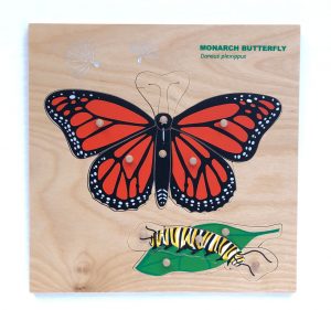 Wooden Monarch puzzle.