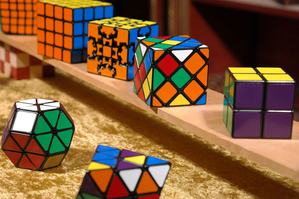 Variations of the Rubik's Cube.