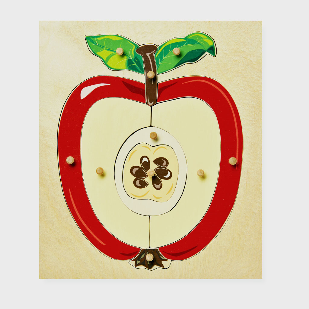 Montessori Apple Puzzle